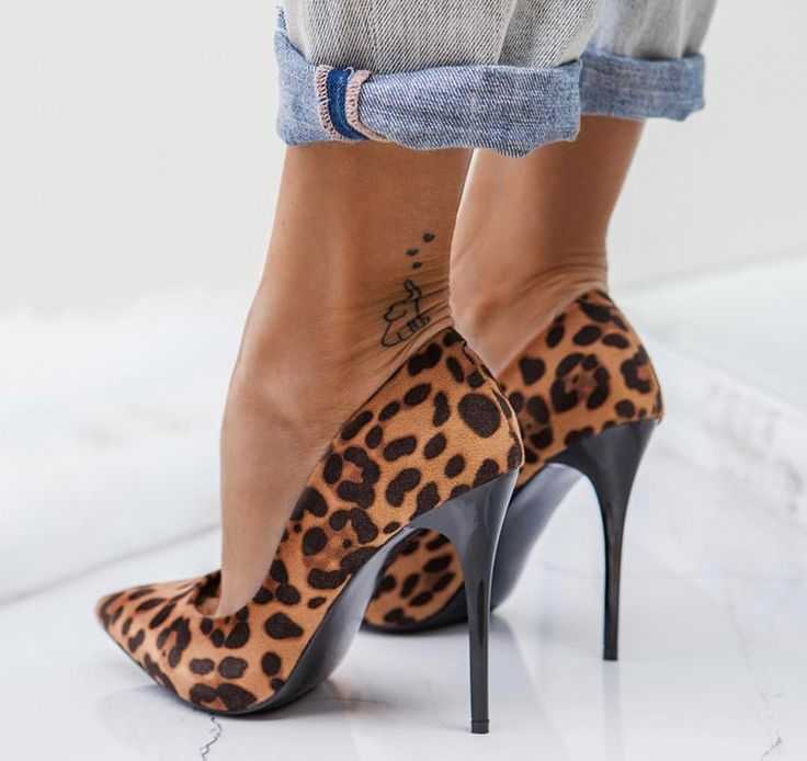 С чем носить леопардовая обувь (фото): правила сочетаний леопардового принта.