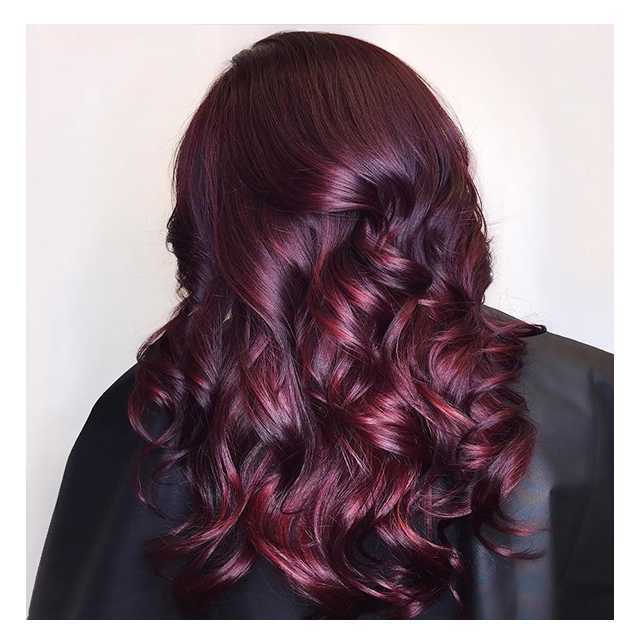 Красные оттенки красок для волос: фото, как придать и убрать?