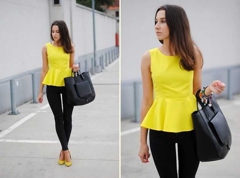 Желтая блузка для солнечного настроения. желтая одежда: с чем носить, как сочетать? образы с желтой блузкой