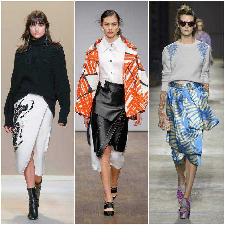 О модной юбке осень-зима 2021-2022: новинки, фото, тренды