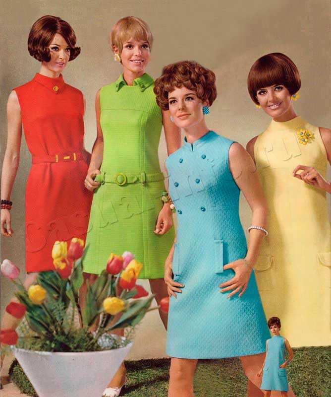 Платья в стиле 70-х годов: фото и сегодняшняя мода