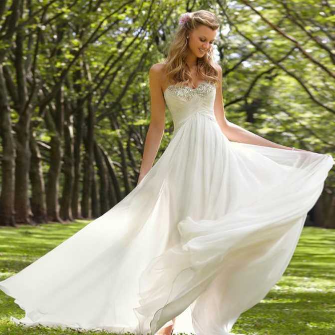 Простые свадебные платья: особенности кроя и идеи фасонов