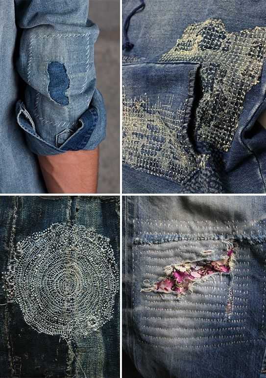 Как поставить заплатку на джинсы, чтобы она представляла собой органичное украшение Творческая фантазия поможет в решении вопроса