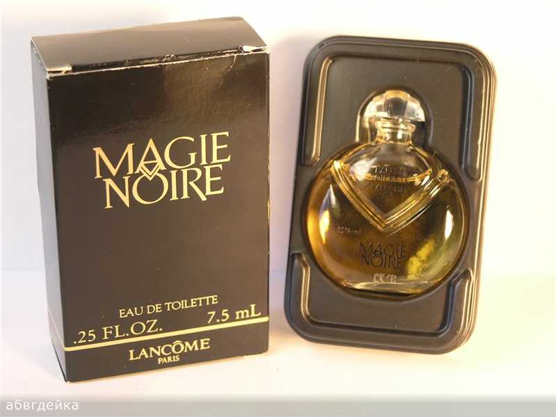 Lancome magie noire: отзывы, описание аромата, фото флакона