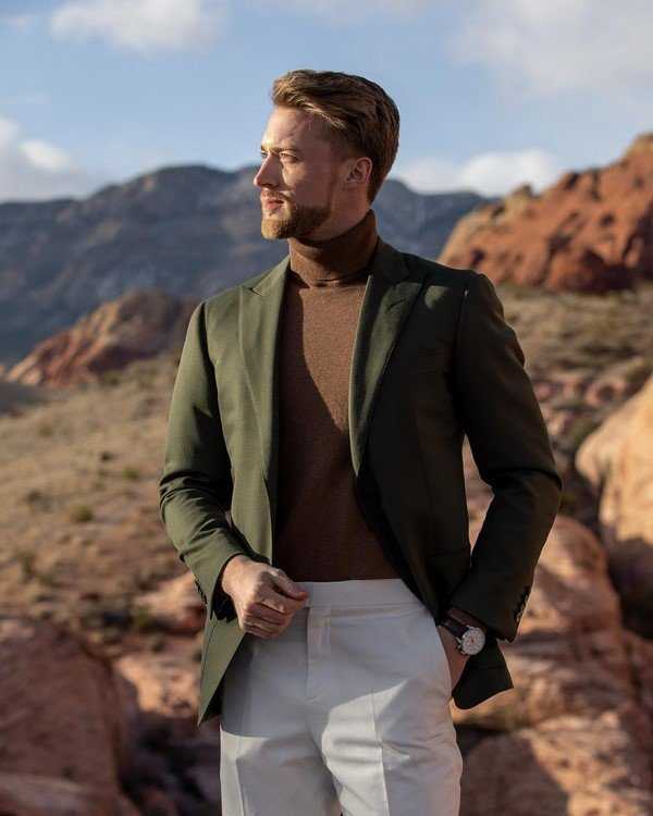 Как называется длинный мужской пиджак? детали, отделка, с чем носить