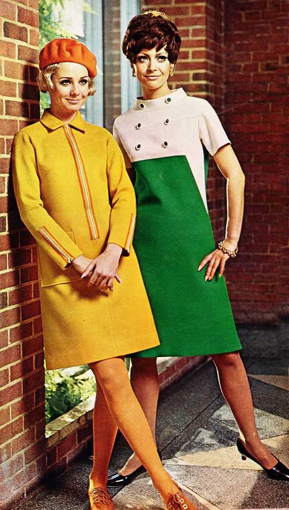 Очаровательные платья в стиле 60-х годов – хит мировой моды