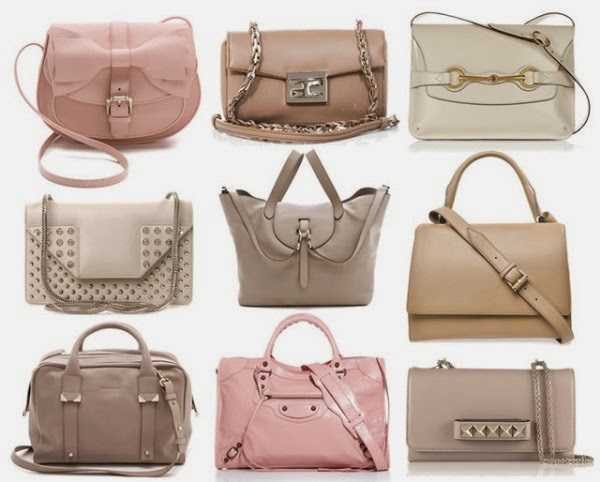 Все виды женских сумок, список с названиями и фото