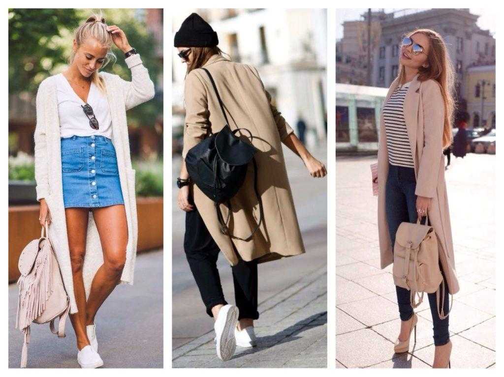 Модные женские кожаные рюкзаки 2022