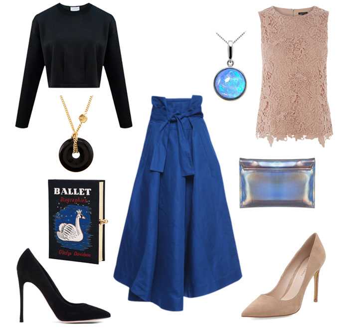 Синяя юбка - универсальная одежда для женщины Носить синюю юбку можно с блузками, рубашками, топами Она сочетается по цвету почти со всеми оттенками Шьют такие изделия из различных тканей