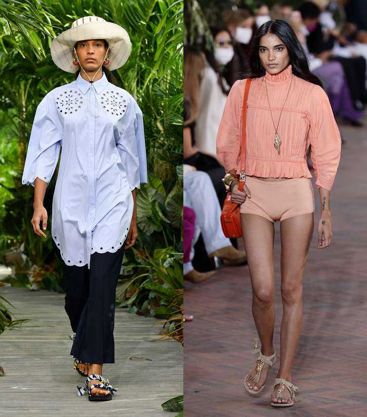 Модные женские блузки лето 2021: 100 новинок, тенденции и тренды