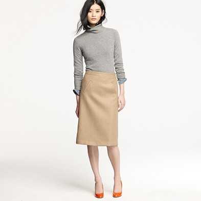 Бежевая юбка-карандаш – воплощение стиля и элегантности