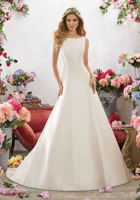 Скромные свадебные платья: варианты, фото лучших образов