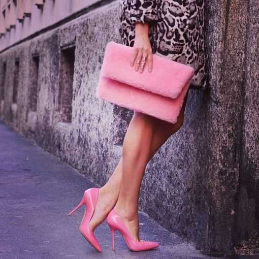 Розовые туфли с чем. розовые туфли для смелых и элегантных модниц