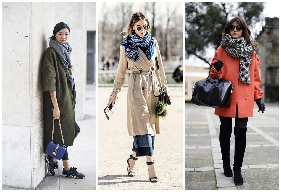Как носить шарф с пальто: стильные и модные способы, фото образов
стильные способы носить шарф с пальто — modnayadama