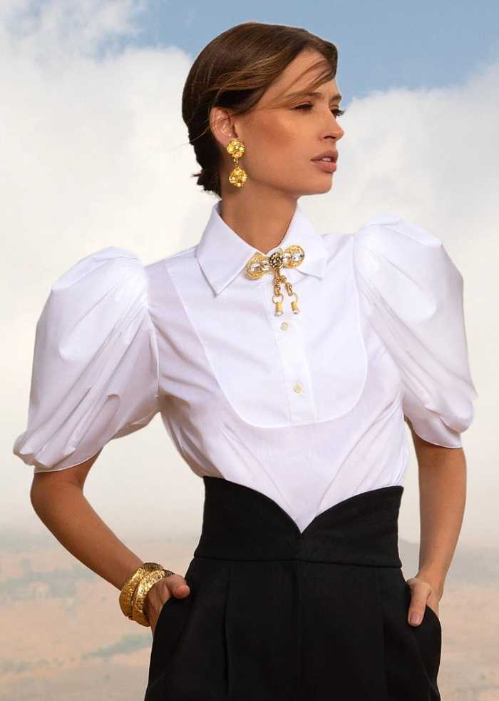 Шелковые блузки: белые и другие женские блузы из натурального шелка, фото