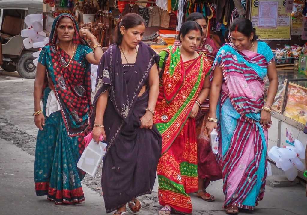Одежда женщин в индии