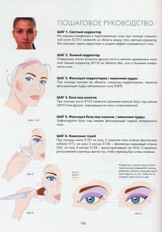 Основные правила выполнения мейка для квадратного лица Как правильно делать дневной и вечерний макияж, чтобы черты лица выглядели гармонично Рекомендации по выбору тонального средства, помады и косметики для глаз