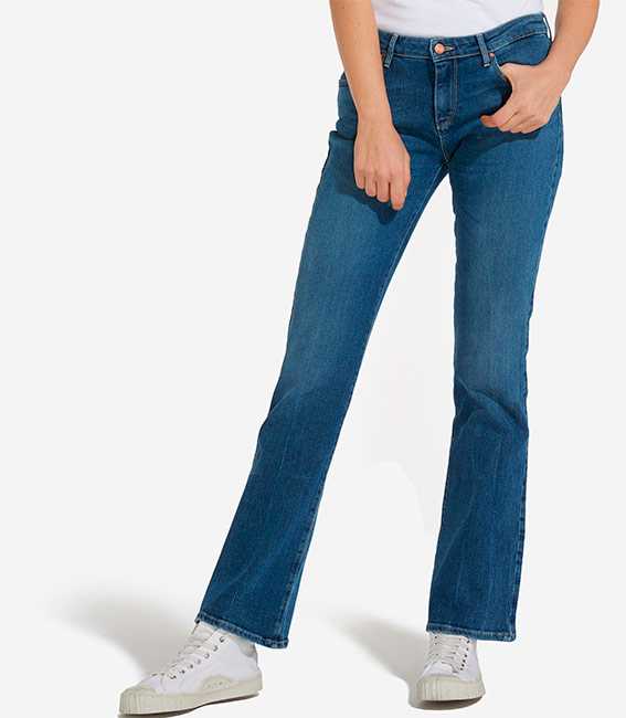 Чем отличаются джинсы-буткат от брюк-клеш Какие луки можно составить для разных сезонов На что обратить внимание при покупке вещей из денима
