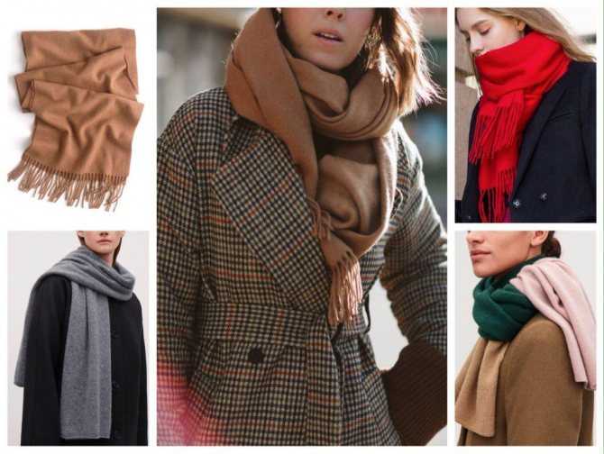 Как подобрать к классическому черному пальто шарф и обувь - из лукбуков зимы 2020 года