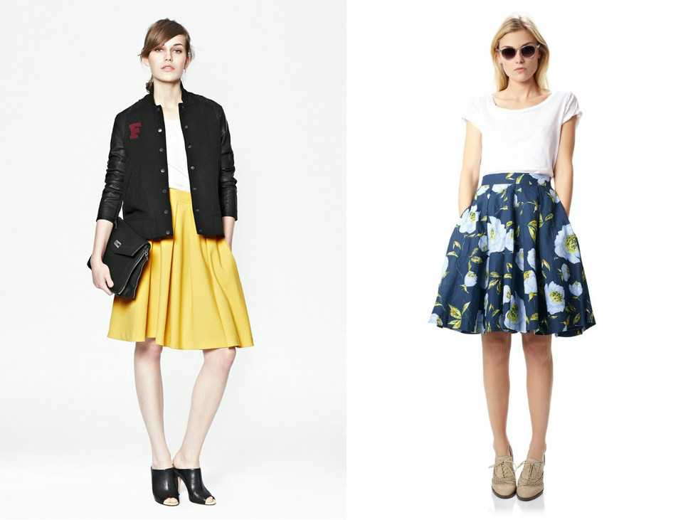 Как правильно выбрать юбку полусолнце?