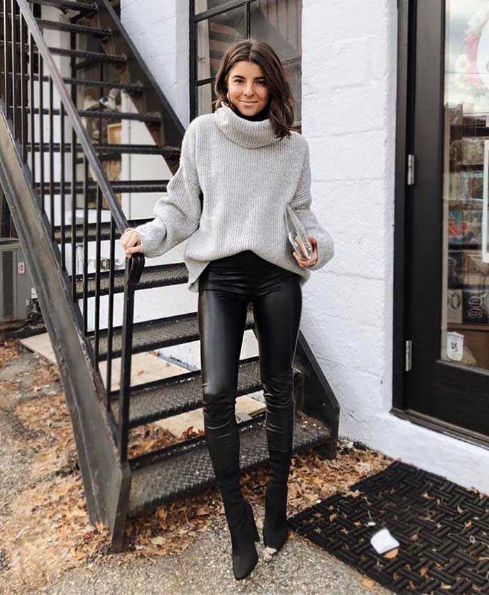 Тепло и стильно: как выбрать и с чем носить леггинсы зимой