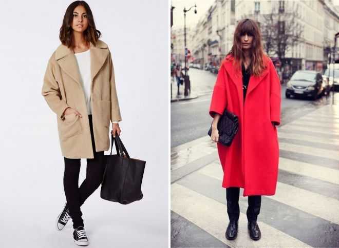 С чем носить пальто оверсайз и пальто-кокон: 25 стильных образов