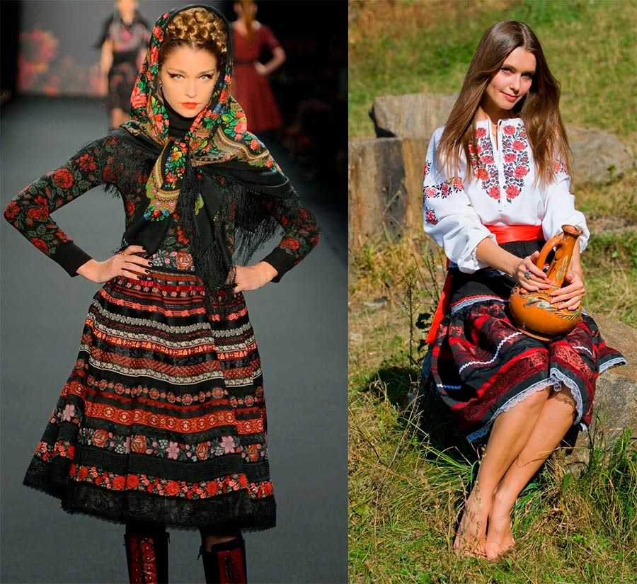 Русский стиль в одежде: достойный признания колорит