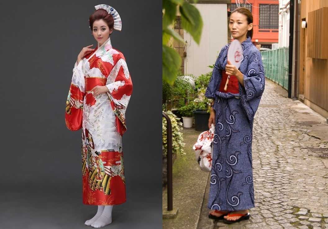 О юката и чем отличается от кимоно