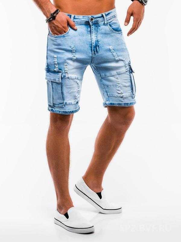 Брендовые джинсовые шорты подходят для любого мужчины