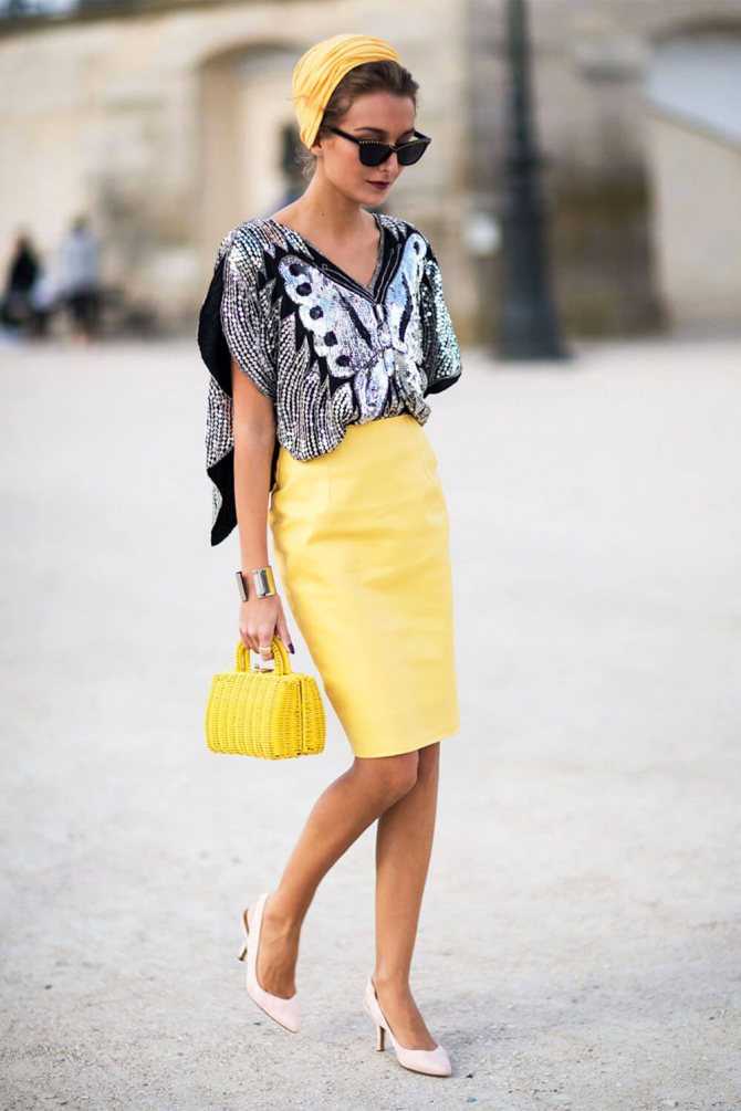 С чем носить желтую юбку (71 фото): кому подходит желтый цвет, лучшие образы для девушек и дам в возрасте