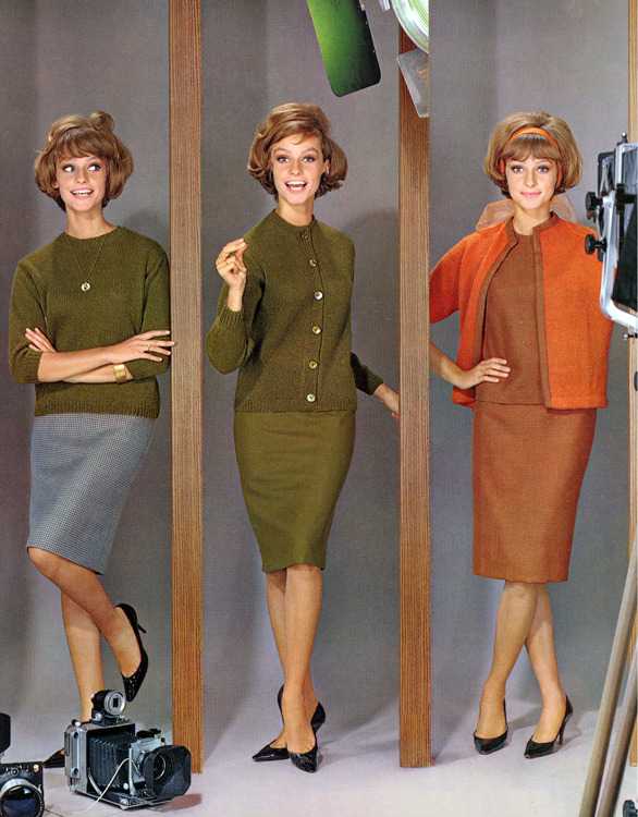 Стильная мода 60-х годов: красиво и современно