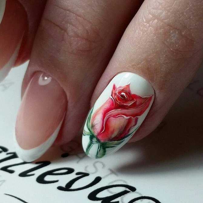 Маникюр с цветами: лучшие рисунки на ногтях