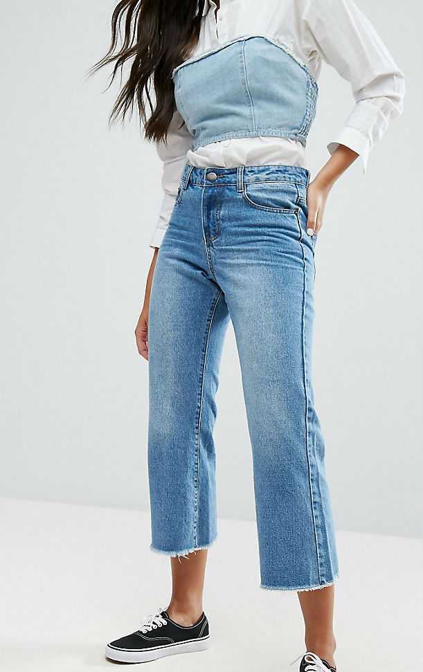 C чем носить джинсы американки?