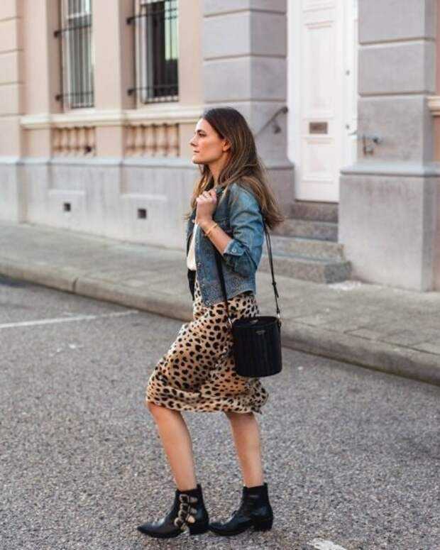 Модный тренд нового сезона - леопардовая юбка (100+ фото)