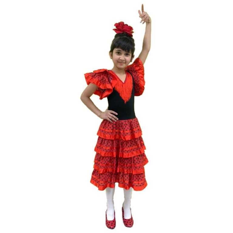 Испанский национальный костюм для девочки для танцев, испанская народная одежда для мальчика