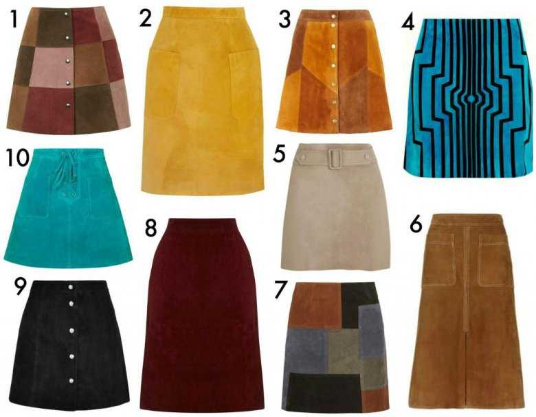 Модные фасоны юбок: названия, фото и описания моделей