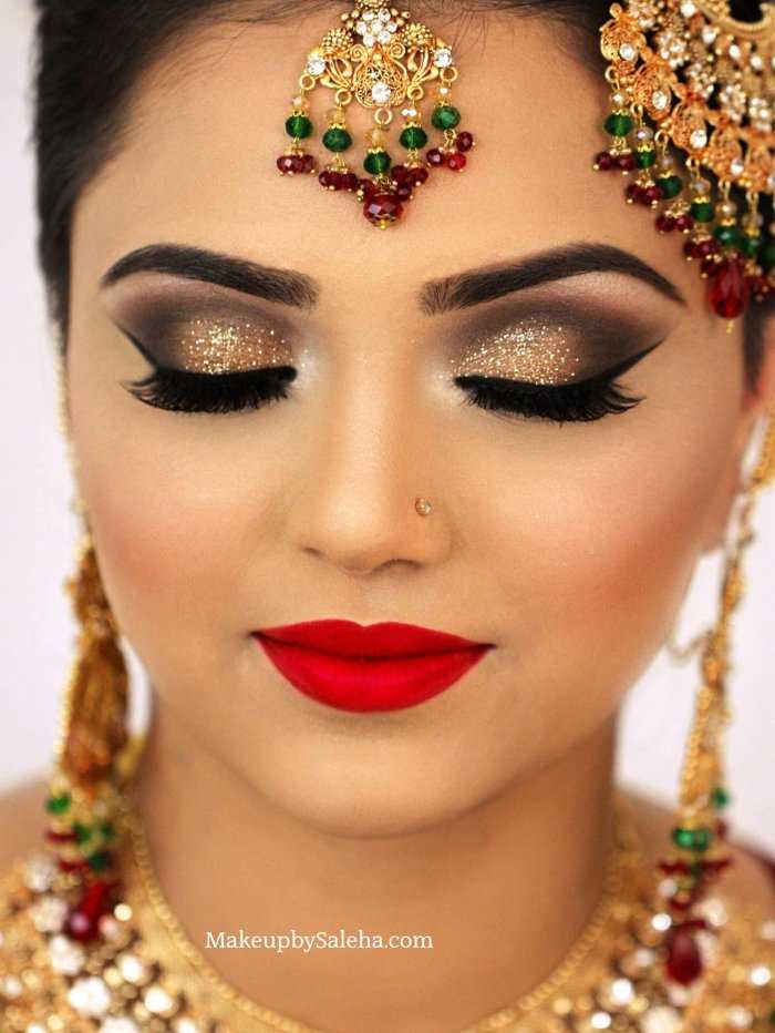Восточный макияж для карих глаз – ливанский, египетский, индийский. индийский макияж: особенности, пошаговая инструкция, фото и видео.