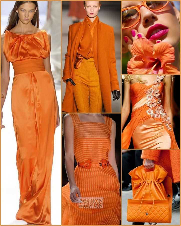 Оранжевый цвет в одежде: что означает цвет, кому подходит, с чем носить и как сочетать, примеры вечерних и повседневных образов