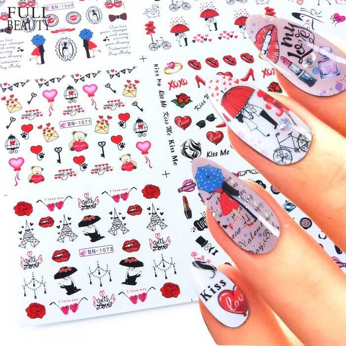 Наклейки для ногтей водные, под шеллак (фото). как клеить наклейки на ногти? :: syl.ru
