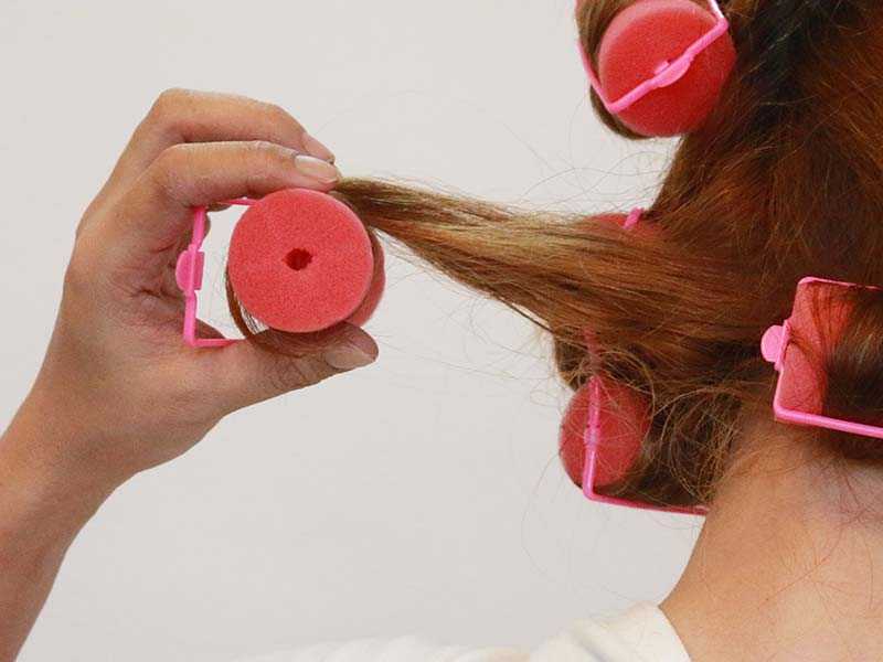 Как накрутить волосы на бигуди