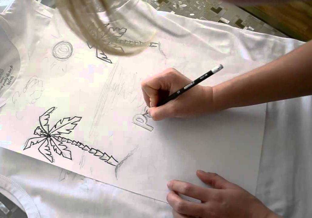 Нанесение рисунка на одежду, картинки для футболок, крутые принты, как нарисовать изображение на ткани