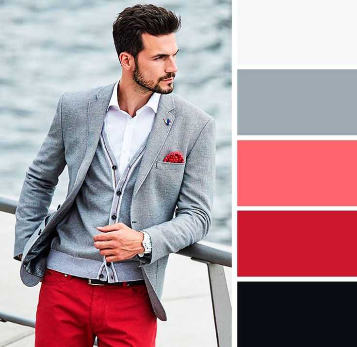 Сочетание цветов в одежде для мужчин. как создать образ при помощи цветового круга?