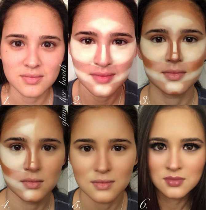 Создаем правильный макияж для круглого лица
