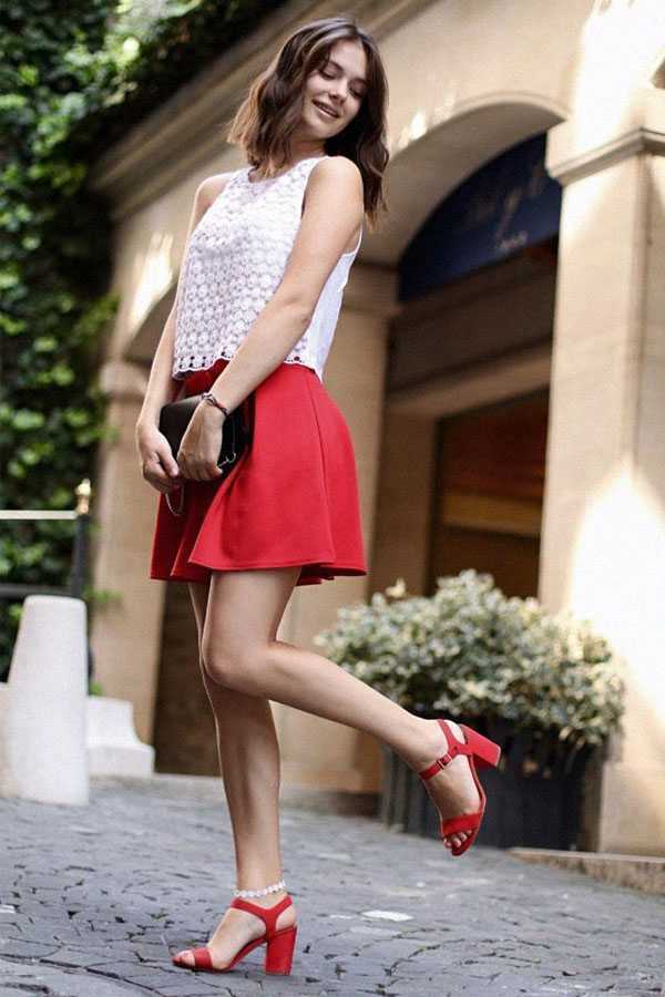 Красные босоножки с чем носить фото – женский блог о рукоделии и моде, здоровье и стиле, женские хитрости и советы